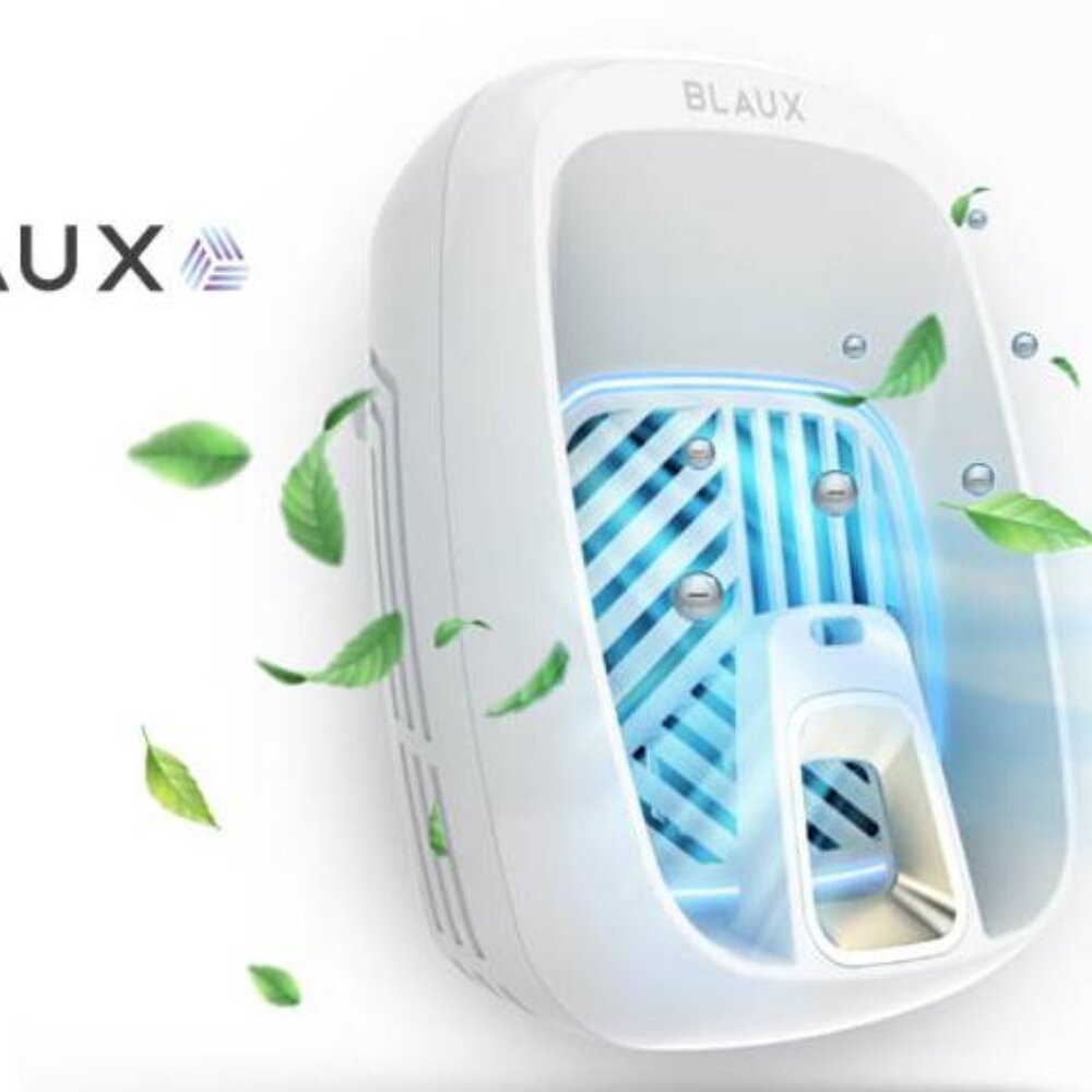 Blaux In Home Air Purifier: Ionizer With Activated Charcoal Filter